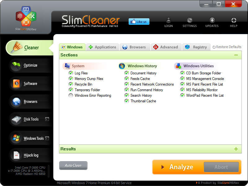 SlimCleaner - Free