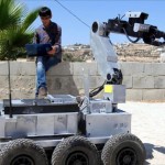 روبوت فلسطيني لتفكيك الاجسام المشبوهة