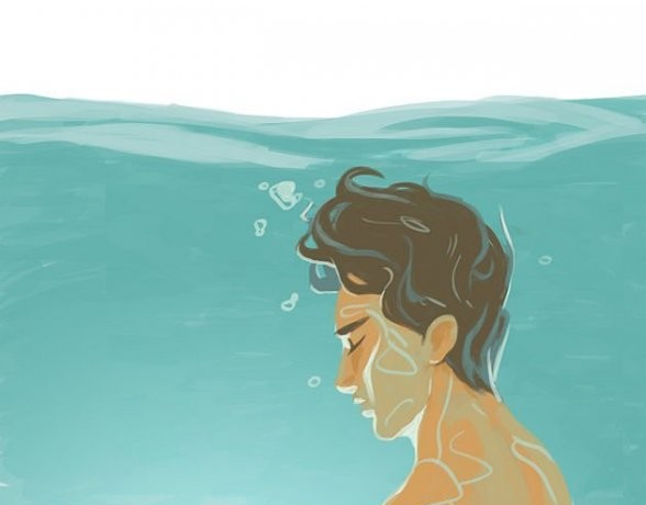 التنفس تحت الماء بمادة عجيبة ابتكرها العلماء