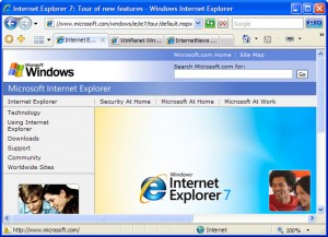 Internet Explorer 7-1