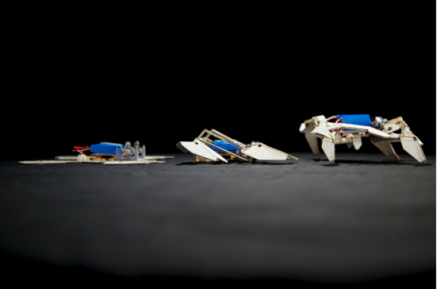 روبوت من الورق والبلاستيك لاستكشاف الفضاء