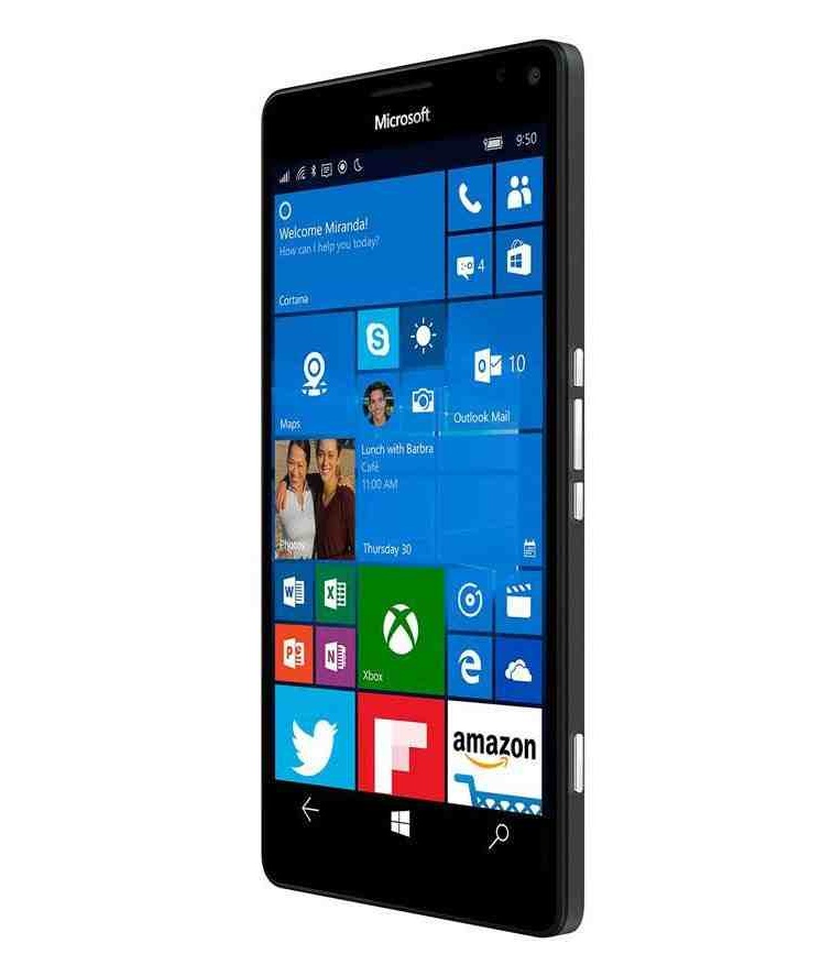 شاشة الجوال مايكروسوفت Lumia 950