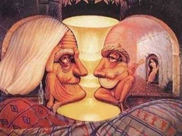 optical Man and Woman