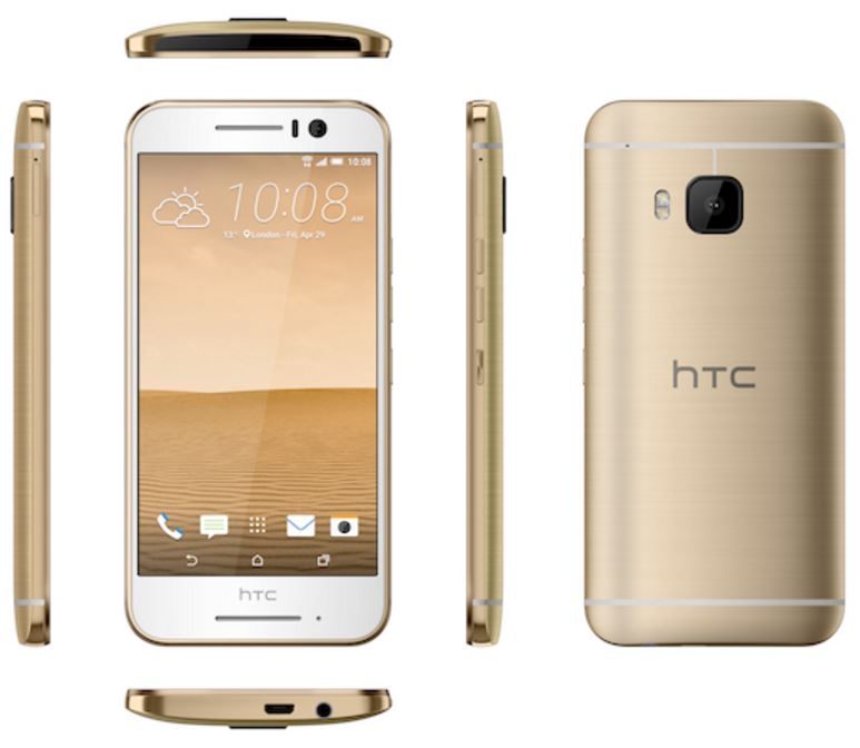 الهاتف الذهبي الجديد اتش تي سي وان S9