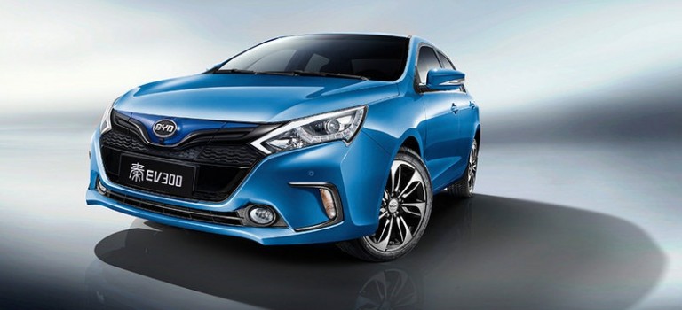 سيارة بي واي دي الكهربائية .. BYD Qin EV300 2016