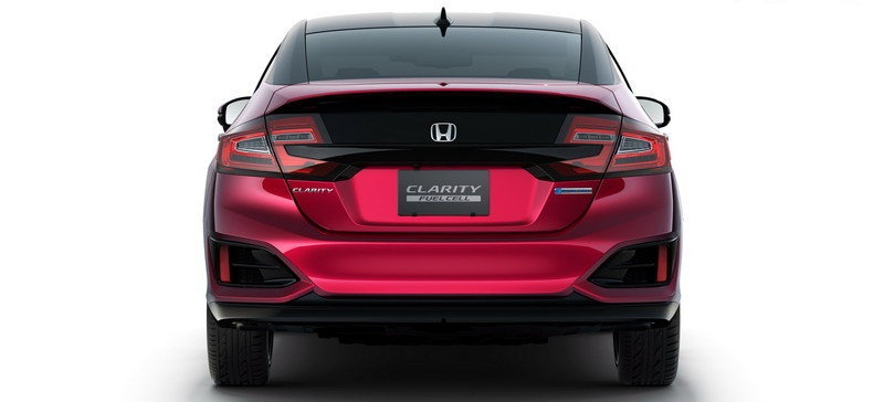 التصميم الخلفي للسيارة هوندا FCV 2016 الكهربائية
