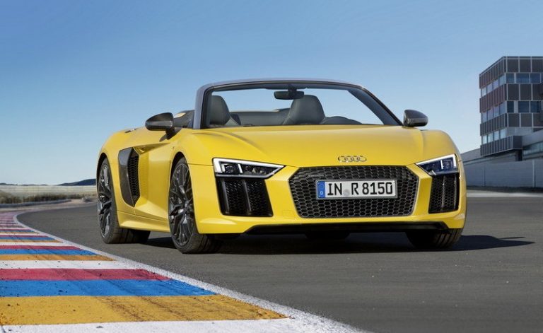 Audi R8 2017 Spyder .. سيارة مكشوفة بتصميم فاخر