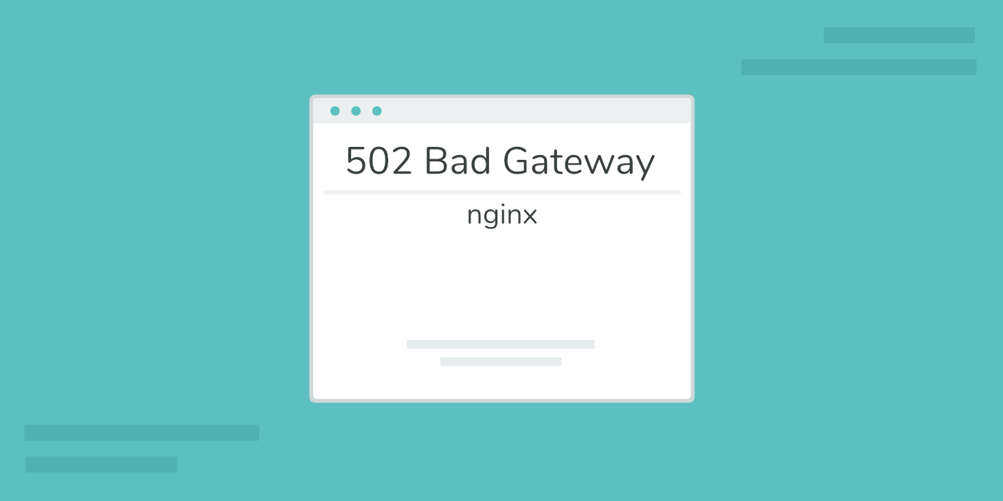 502 bad gateway