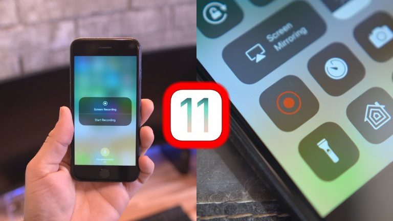 طريقة تسجيل شاشة الأيفون في نظام iOS 11 تابع الشرح بالفيديو