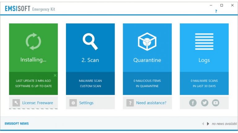 Emsisoft Emergency Kit