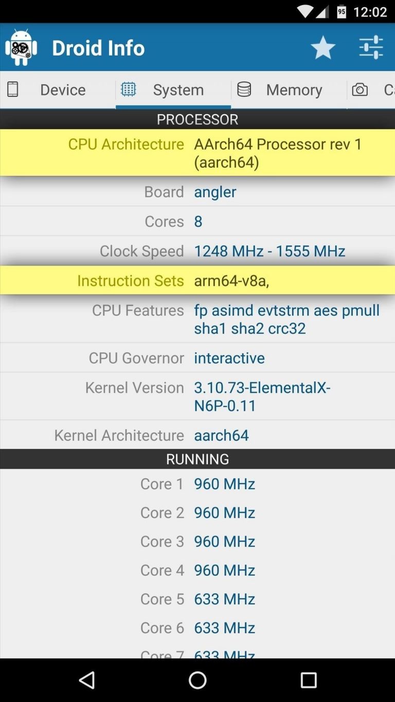 نوع معالج الهاتف | كيفية معرفة نوع المعالج في هاتفك ARM ، ARM 64 ، أو X86