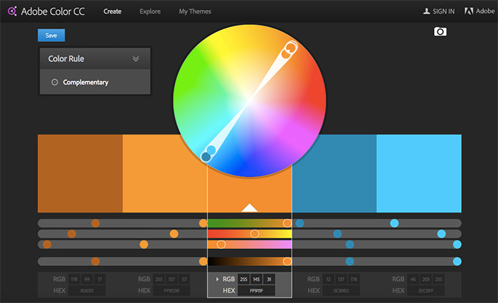 أدوات الألوان لمصممي المواقع إليك أفضلها على شبكة الإنترنت