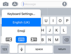 iOS 3D Touch Keyboard