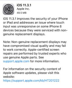 تحديث أبل الجديد iOS 