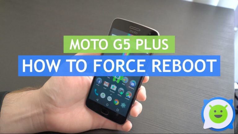 How to Reboot a Frozen Moto G5 كيفية اعادة تشغيل موتورولا g5