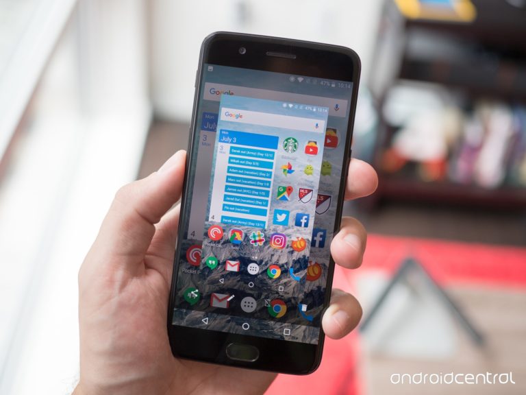 لقطة الشاشة على OnePlus 6
