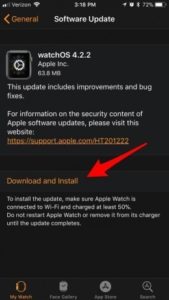 تحديث نظام watchOS | تعلم كيفية تحديث نظام watchOS في ساعة أبل Apple Watch
