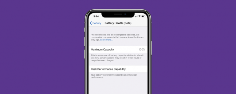 صحة بطارية الأيفون | تعلم كيف تتفقد صحة بطارية هاتفك الأيفون بنظام iOS 11.3