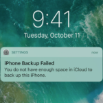 فشل النسخ الاحتياطي على iCloud | تعلم كيفية إصلاح فشل النسخ الاحتياطي على هاتفك الأيفون