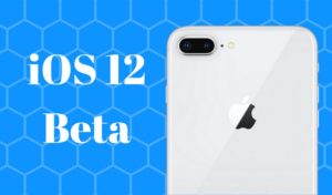 iOS 12 بيتا 