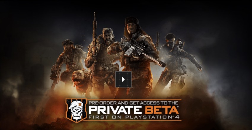 تحميل لعبة Call of Duty:Black Ops 4 بإصدارها التجريبي