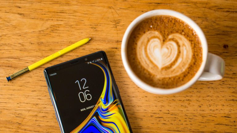التقاط لقطة شاشة على غالاكسي Note 9