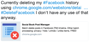 إضافة Social Book Post Manager لمتصفح غوغل كروم