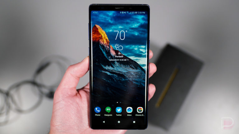 تخصيص شريط إشعارات غالاكسي Note 9