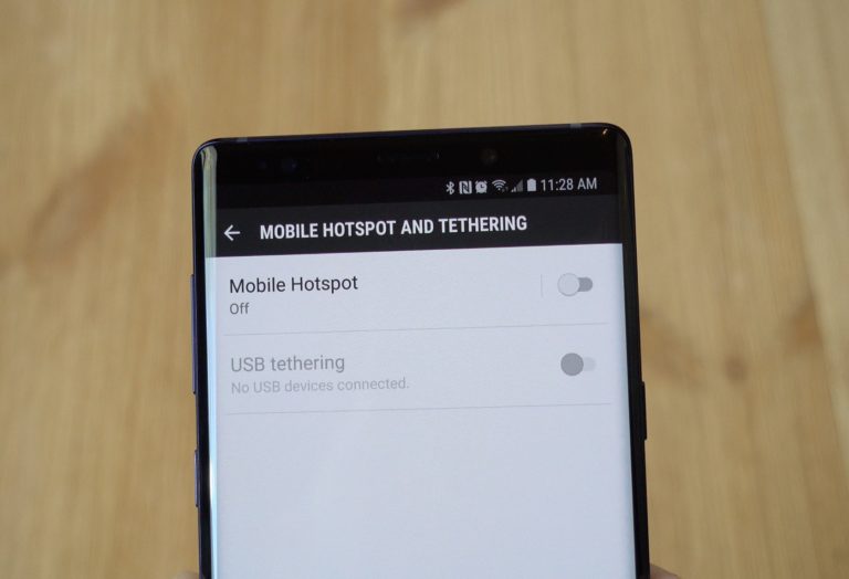 نقطة الاتصال المحمولة لغالاكسي Note 9
