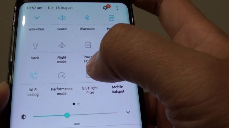 تشغيل الوضع الليلي على غالاكسي Note 9