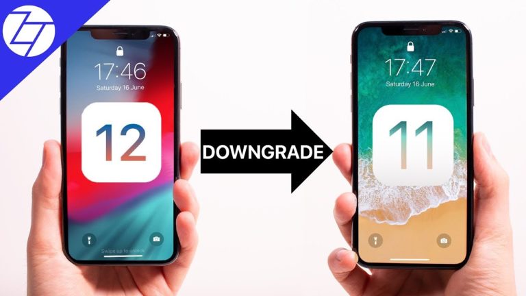 من iOS 12 إلى iOS 11