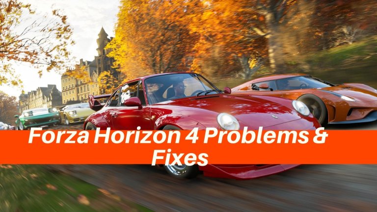 مشاكل لعبة Forza Horizon 4