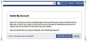 حذف حساب الفيسبوك بشكل نهائي - إليك خطوات القيام بذلك