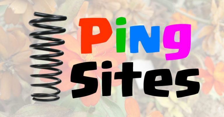 فهرسة موقعك الخاص عبر ping
