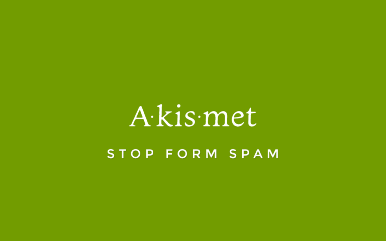 Akismet stops spam.