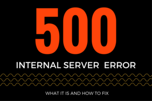 500 Internal Server error