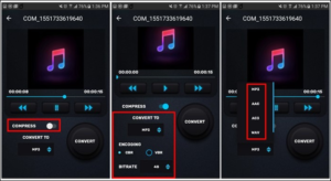 تطبيق "MP3 , MP4 Audio Video Cutter"