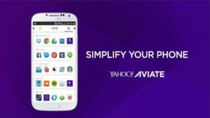 تطبيق Yahoo Aviate Launcher