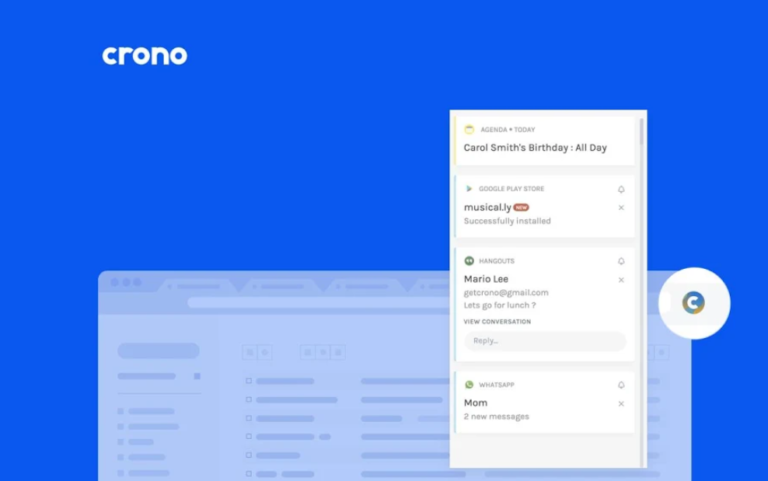 تطبيق crono