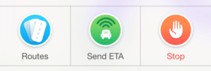 تطبيق Waze - Send ETA