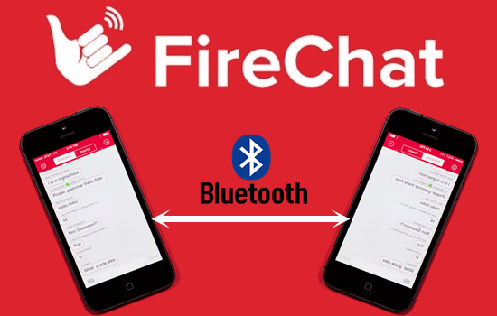 تطبيق FireChat