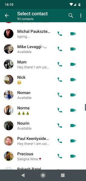 How To Make Whatsapp Group Video Call Contacts