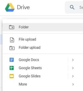 تحميل مجلد Google Drive