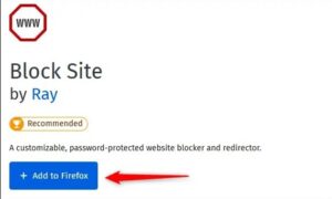 حظر المواقع في فايرفوكس
