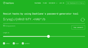 Dashlane Password Generator Tool