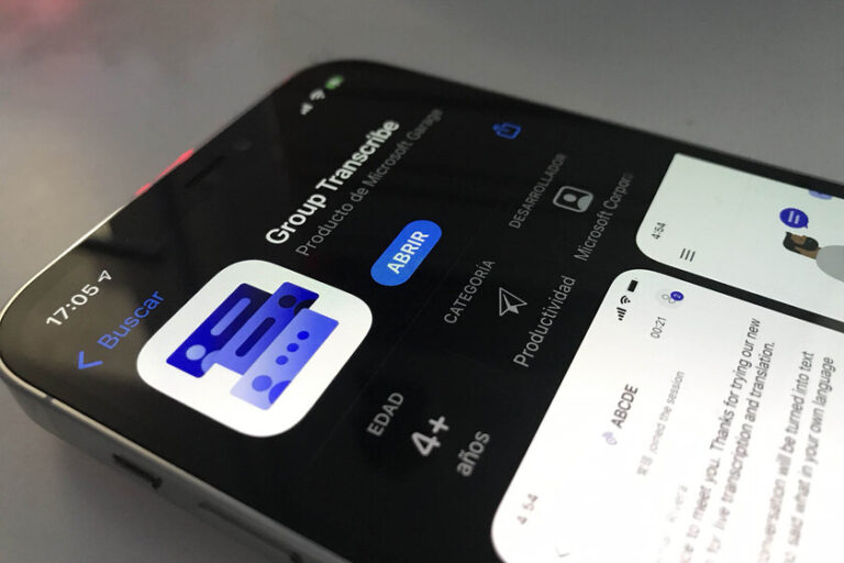 تطبيق الاجتماعات Group Transcribe