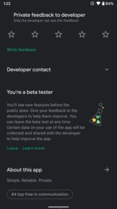 التسجيل في Whatsapp beta