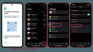 نقل محادثات WhatsApp من iPhone إلى Android