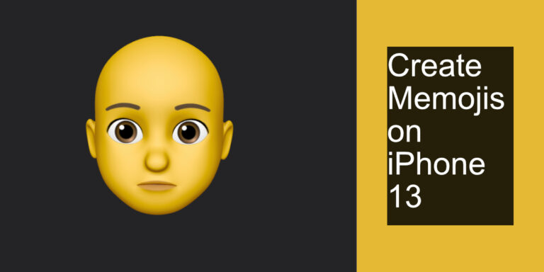 تصميم ميموجي في ايفون 13