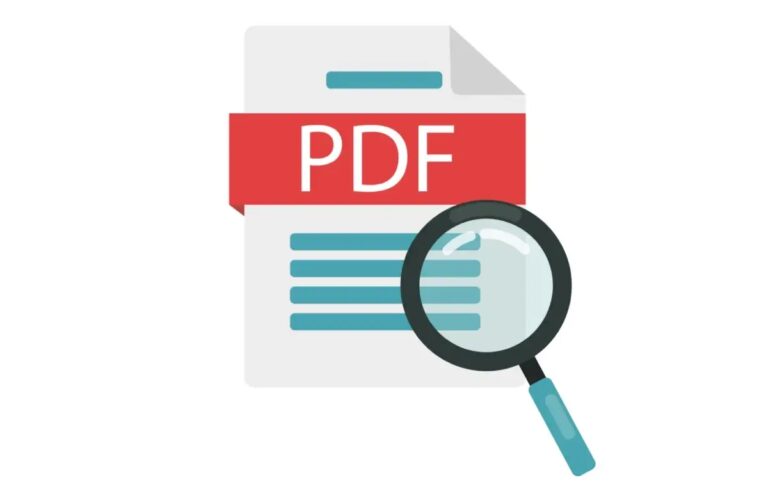 البحث في ملف PDF